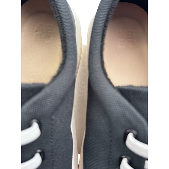 ABEO Jumpstreet Bungee Black Canvas Platform Comfort Sneakers Shoes Women's 8.5 - Picture 7 of 9